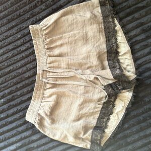 Hollister Gray Shorts with Black Detail